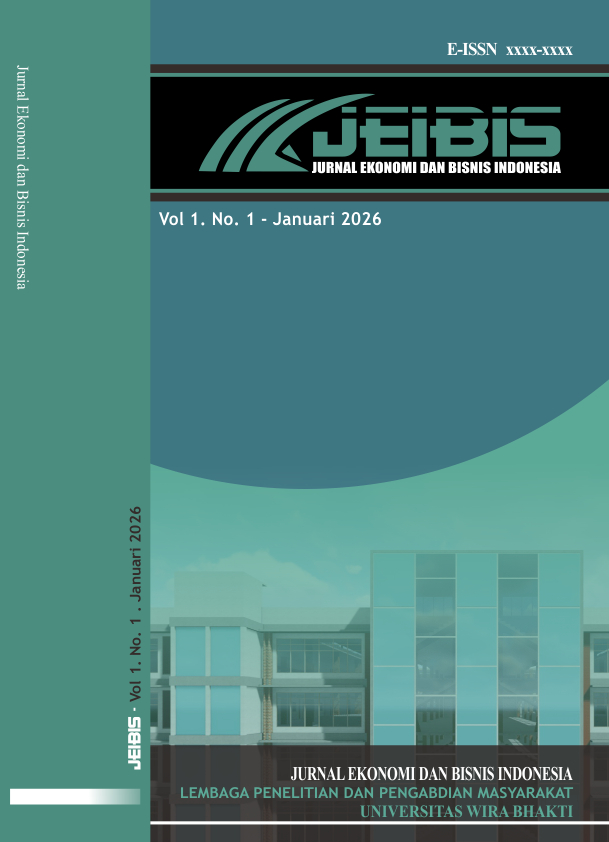 					Lihat Vol 1 No 1 (2026): Jurnal Ekonomi dan Bisnis Indonesia
				